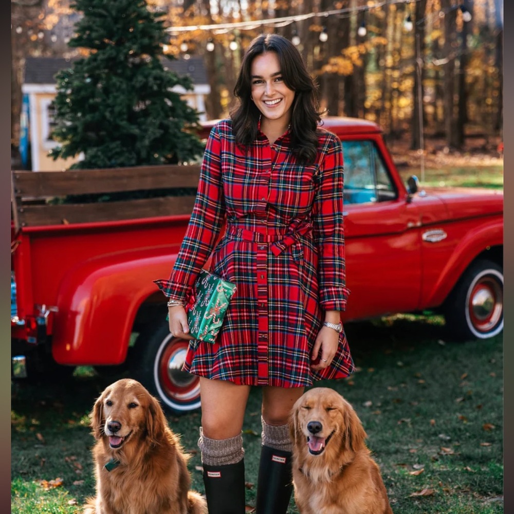 Kiel James Patrick | Apple Pie Skillet Flannel Dress